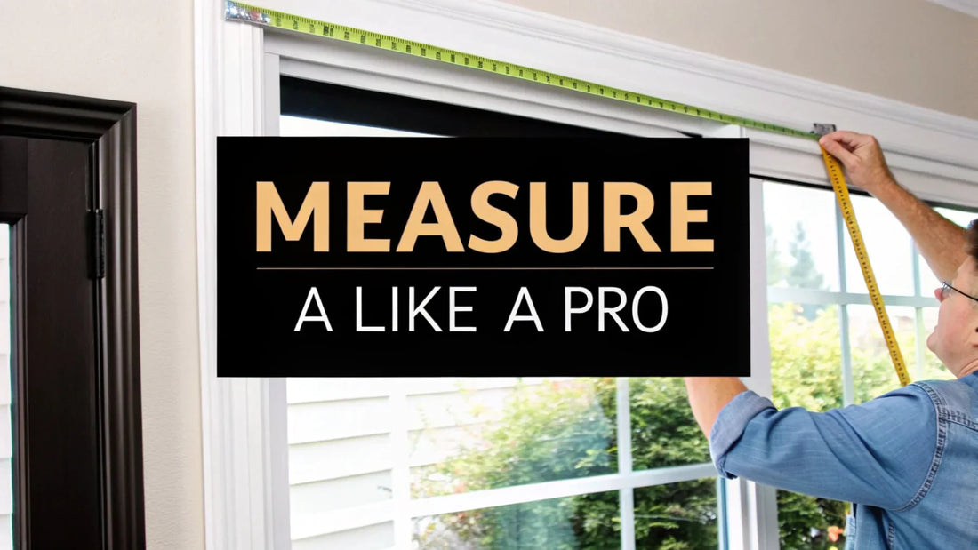 Complete Guide to Measuring Windows for Blinds and Shades