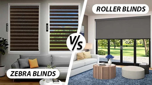 Roller Shades vs Zebra Blinds: Which One is Best for Your Space?