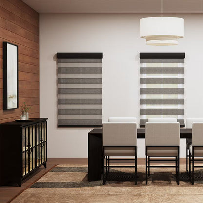 BL51 Motorized Blinds With Cassette Zebra Blinds