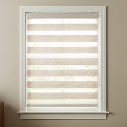 DL22030 Motorized Blinds With Cassette Zebra Blinds