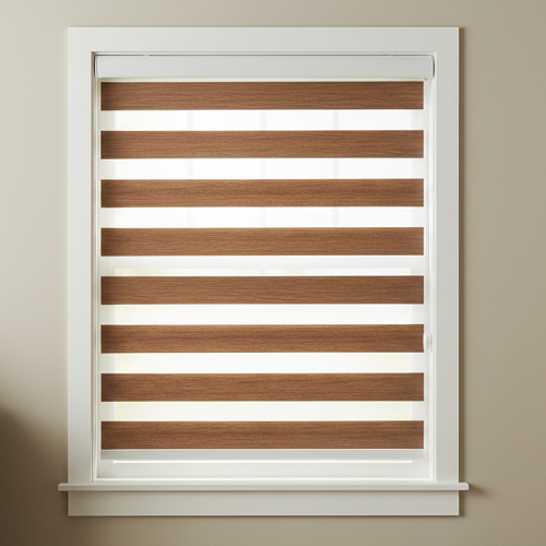 BL200 Motorized Blinds With Cassette Zebra Blinds