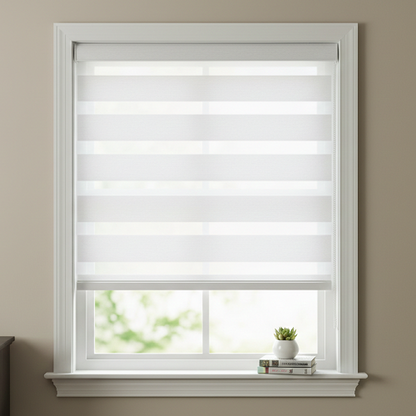 G38 Motorized Blinds With Cassette Zebra Blinds