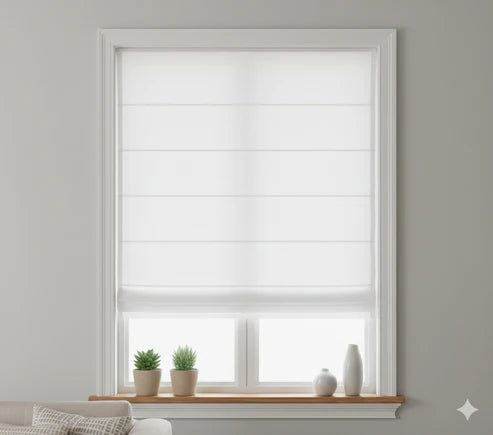 HM92245 Blackout fabric Top Down Bottom Up Roman Shades