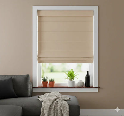 CRM03 Series Common Bottom Up Roman Shades
