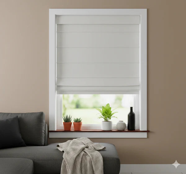 CRM03 Series Common Bottom Up Roman Shades