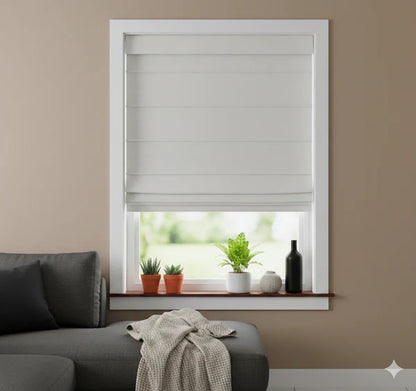 CRM03 Series Common Bottom Up Roman Shades