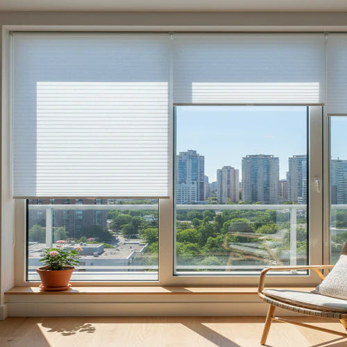 Translucent 45mm (KT413-KT415) Honeycomb Blinds