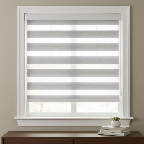 G35 Motorized Blinds With Cassette Zebra Blinds
