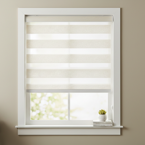 G38 Motorized Blinds With Cassette Zebra Blinds