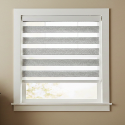 G37 Motorized Blinds With Cassette Zebra Blinds
