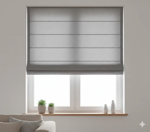 HM92245 Blackout fabric Top Down Bottom Up Roman Shades