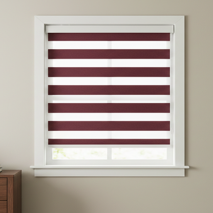 BL51 Motorized Blinds With Cassette Zebra Blinds