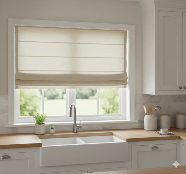 S2267S Blackout fabric Common Bottom Up Roman Shades