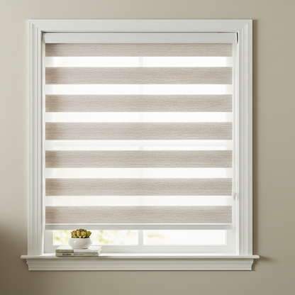 G37 Motorized Blinds With Cassette Zebra Blinds