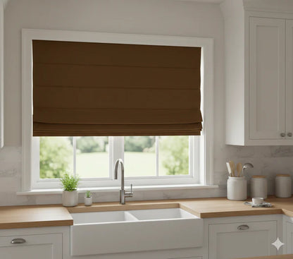 S2267S Blackout fabric Common Bottom Up Roman Shades