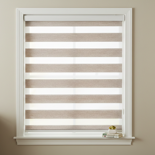 G37 Motorized Blinds With Cassette Zebra Blinds