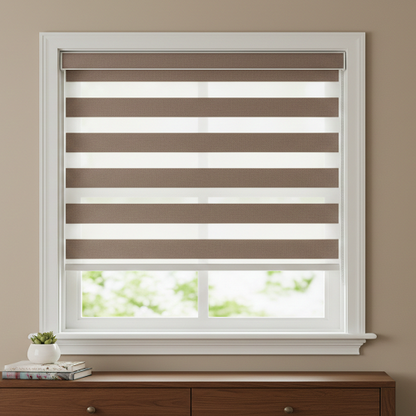 BL2 Motorized Blinds With Cassette Zebra Blinds