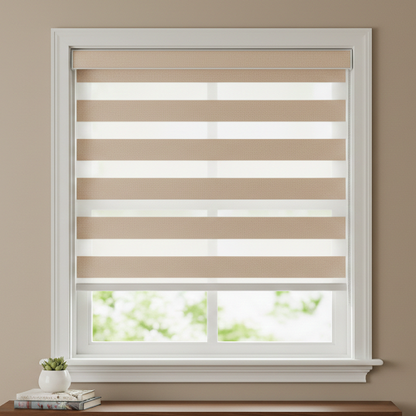BL51 Motorized Blinds With Cassette Zebra Blinds