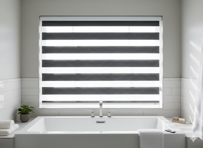 BL50 Motorized Blinds With Cassette Zebra Blinds