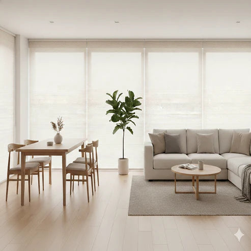 Room Darkening Sheer Shades