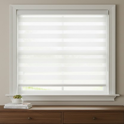 BL2 Motorized Blinds With Cassette Zebra Blinds
