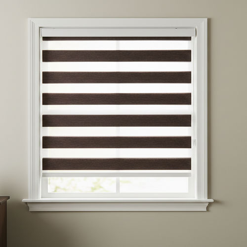 G37 Motorized Blinds With Cassette Zebra Blinds