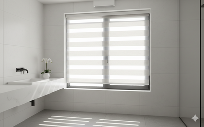 DL22034 Motorized Blinds With Cassette Zebra Blinds