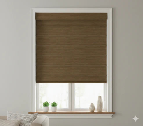 HM92245 Blackout fabric Top Down Bottom Up Roman Shades