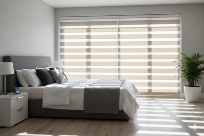 BL50 Motorized Blinds With Cassette Zebra Blinds
