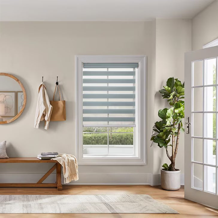 BL2 Motorized Blinds With Cassette Zebra Blinds